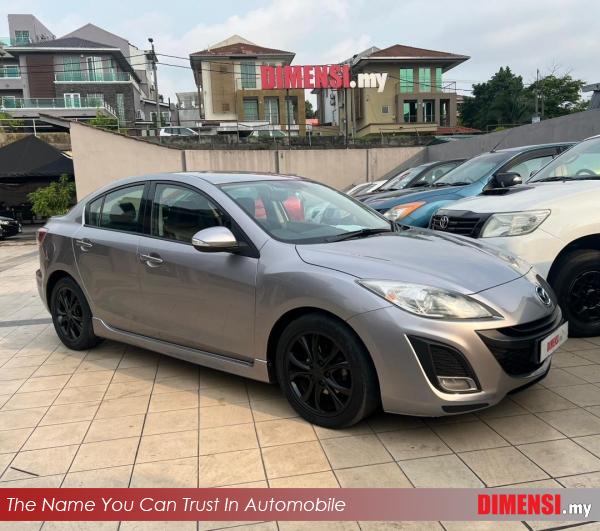 sell Mazda 3 2012 2.0 CC for RM 26980.00 -- dimensi.my