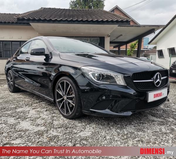 sell Mercedes Benz CLA200 2015 1.6 CC for RM 99980.00 -- dimensi.my